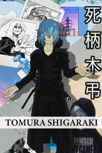 Tomura Shigaraki Notebook: Cute College Wide Ruled Journal Notebook for School Students, Teen Boys and Girls, Kids, Women for Creative Writing ... (Tomura Shigaraki Composition Notebooks)
